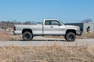Dodge Ram 2500 Suspension Lift Kit - Rough Country - 3 Inch Lift + Available Shock Options (N3, V2 Monotube, M1 Monotube) - '94-'02 Dodge Ram 2500 Suspension Lift Kit - Rough Country - 3 Inch Lift + Available Shock Options (N3, V2 Monotube, M1 Monotube) - '94-'02